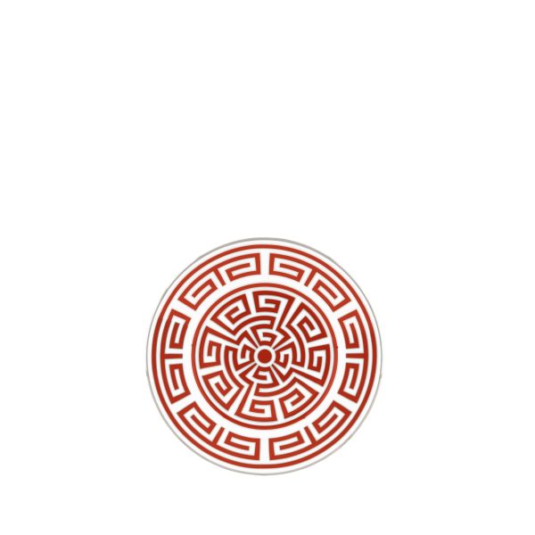 Ginori1735 Scarlet Labyrinth Bread Plate