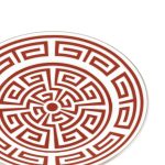 Ginori1735 Scarlet Labyrinth Bread Plate