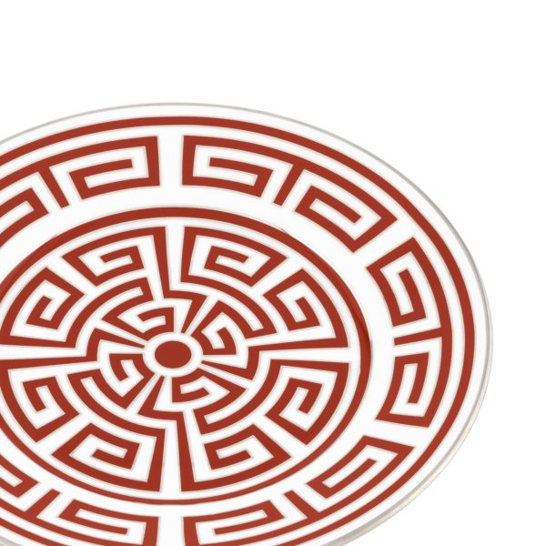 Ginori1735 Scarlet Labyrinth Bread Plate