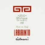Ginori1735 Scarlet Labyrinth Bread Plate