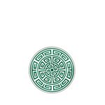 Ginori1735 Emerald Labyrinth Bread Plate