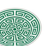 Ginori1735 Emerald Labyrinth Bread Plate