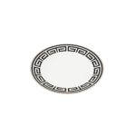 Ginori1735 Black Labyrinth Round Tray