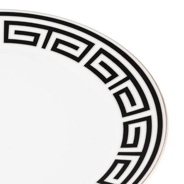 Ginori1735 Black Labyrinth Round Tray