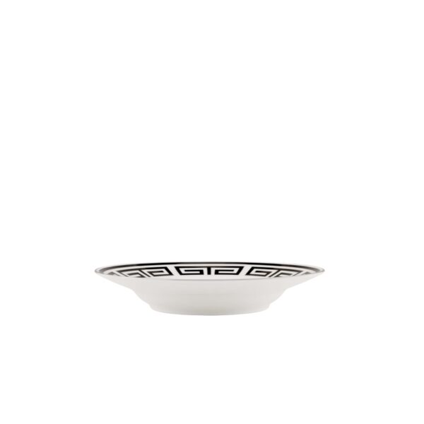 Deep Plate Labirinto Ginori1735 Black