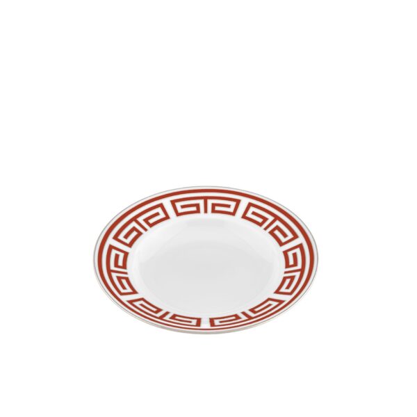 Deep Plate Labirinto Ginori1735 Scarlatto