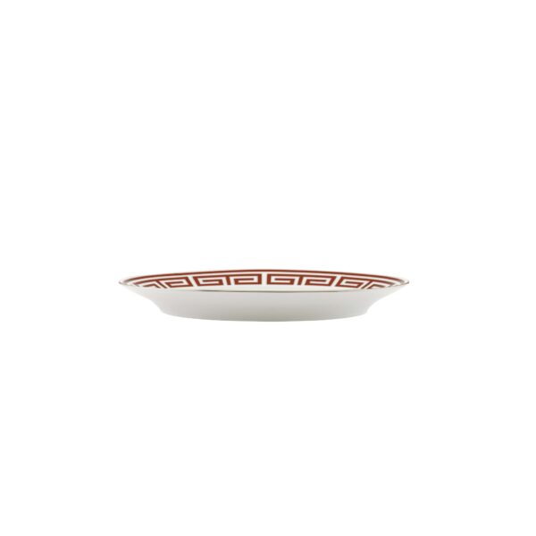 Oval Tray Labirinto Ginori1735 Scarlatto