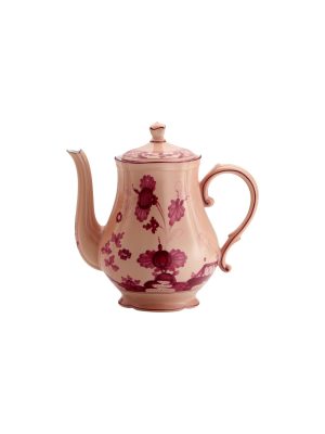 Caffettiera con coperchio per 6 Vermiglio Oriente Italiano
