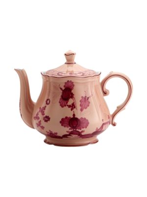 Teapot with lid for 12 Vermiglio Oriente Italiano