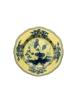 Flat dessert plate Citrino Oriente Italiano