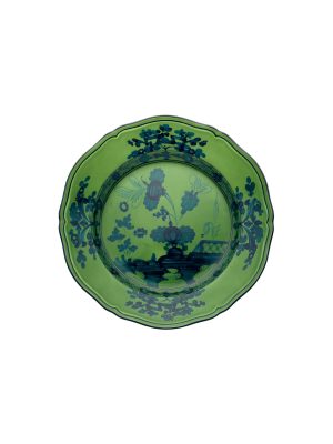 Malachite Oriente Italiano flat dessert plate