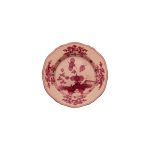 Flat dessert plate Vermiglio Oriente Italiano