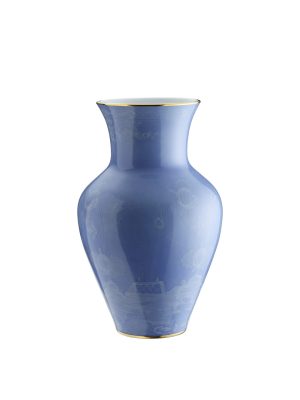 Vaso ming Pervinca Oriente Italiano,25 cm