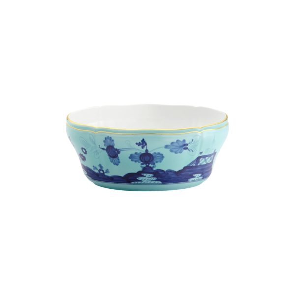 Oval salad bowl Iris Oriente Italiano