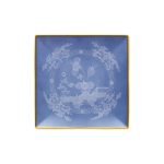 Square periwinkle valet tray 26