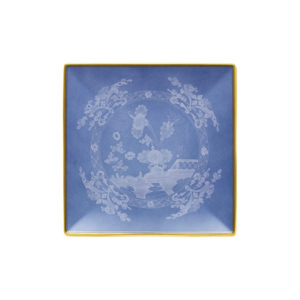 Square periwinkle valet tray 26