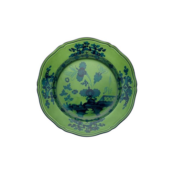 Malachite Oriente Italiano flat plate