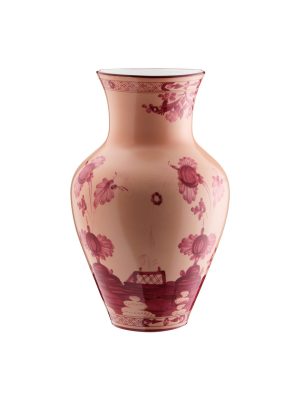 Ming vase Vermiglio Oriente Italiano, 30 cm