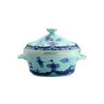 Oval soup tureen Iris Oriente Italiano