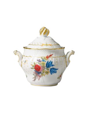 Coffee sugar bowl for 12