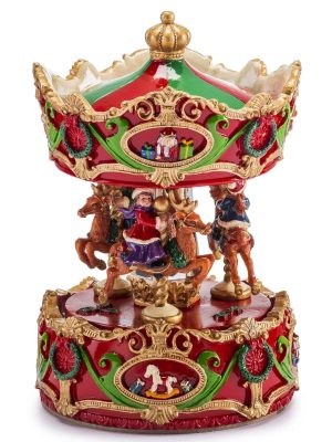 Christmas Carousel Music Box