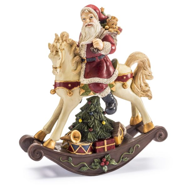 Santa Claus on Horseback Music Box