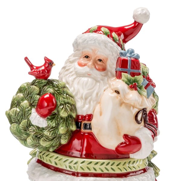 Santa Claus Porcelain Box