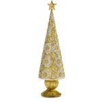 Decorative Gold Christmas Tree