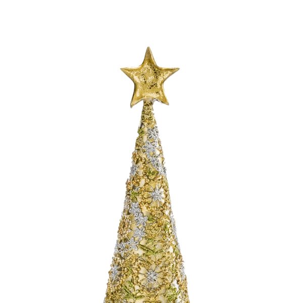 Decorative Gold Christmas Tree