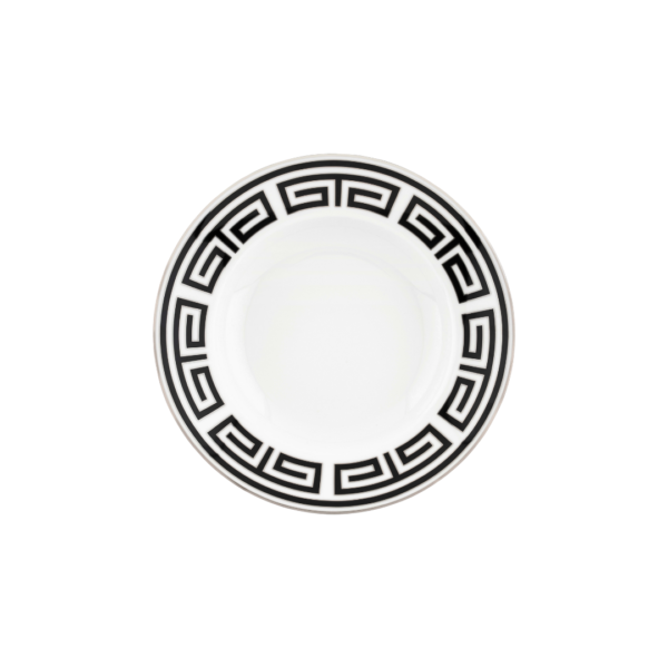 Deep Plate Labirinto Ginori1735 Black