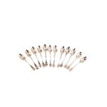 18 Moka Silver Spoons English
