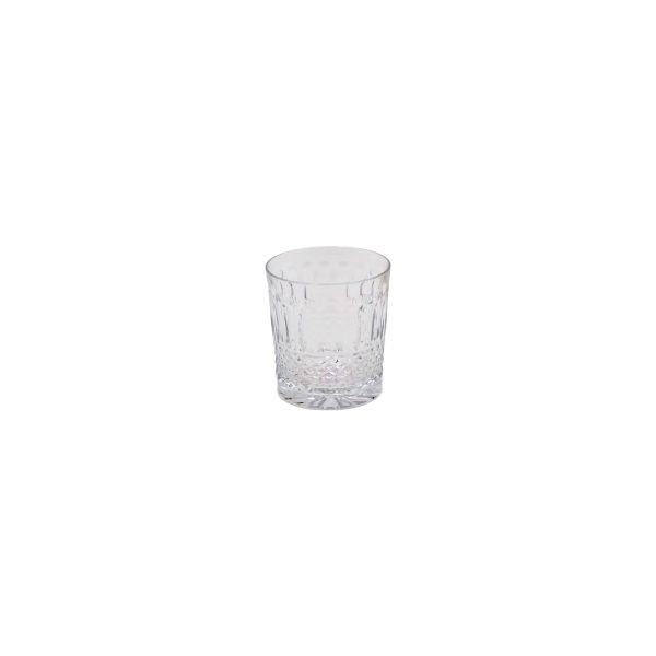 Bicchiere Liquore in Cristallo Diamanti e Foglie