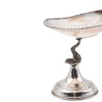 Small Mother of Pearl Shell, 925 Silver Base