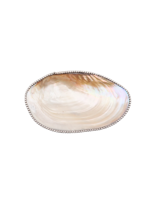 Conchiglia Madre Perla Dettagli in Argento 925