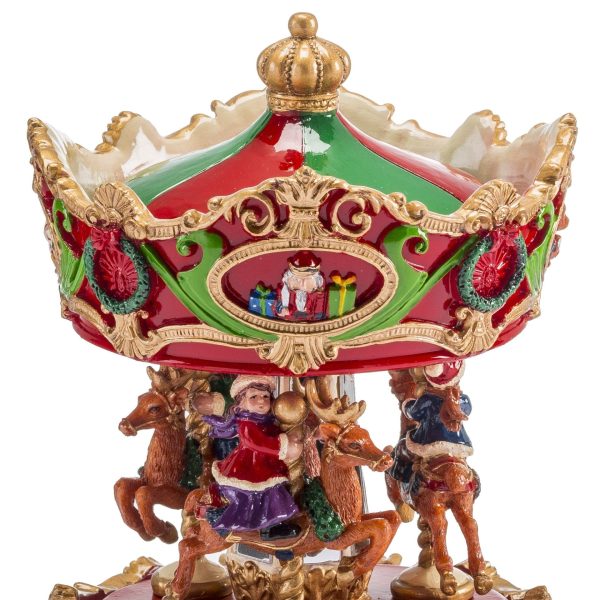 Christmas Carousel Music Box
