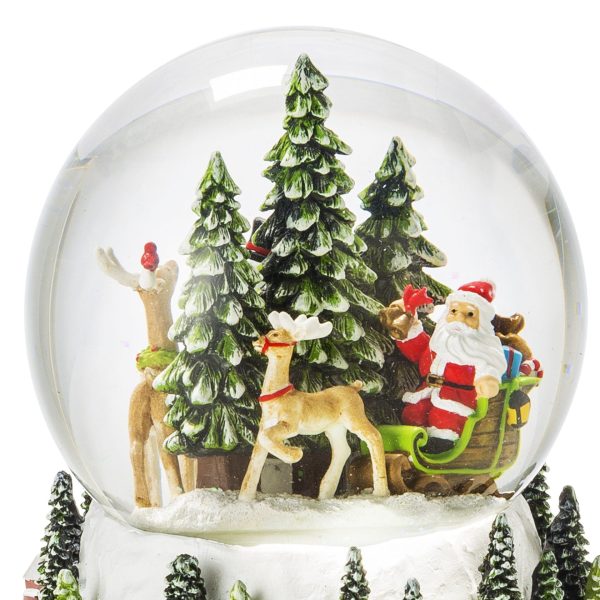 Musical Snow Globe with Movement