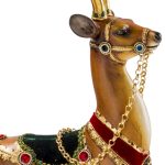 Decorative Reindeer in Porcelain
