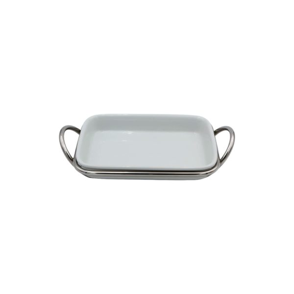 Pirofila rettangolare SilverPlated