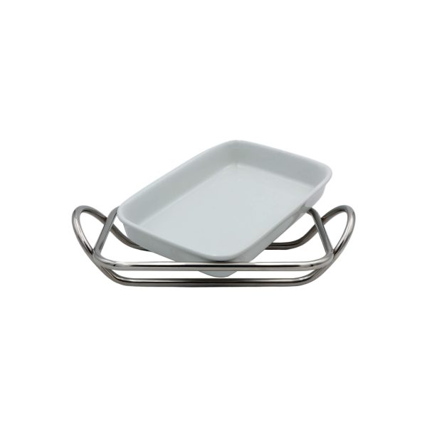 Pirofila rettangolare SilverPlated