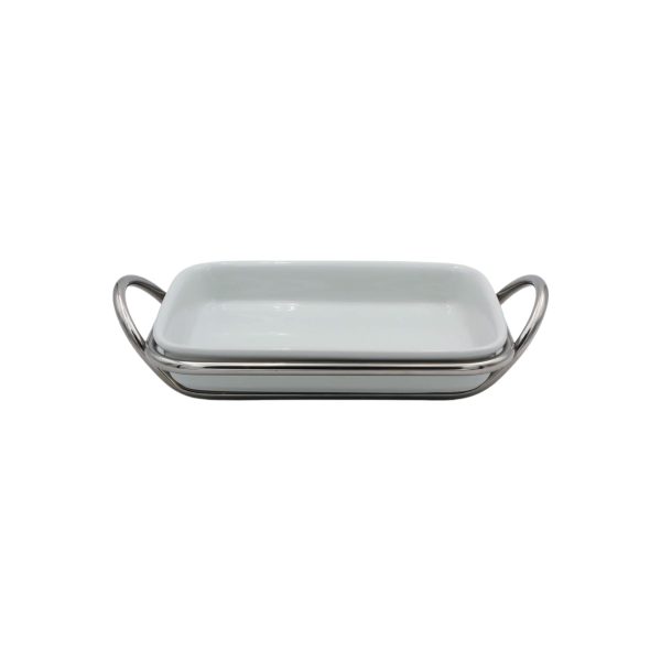 Pirofila rettangolare SilverPlated