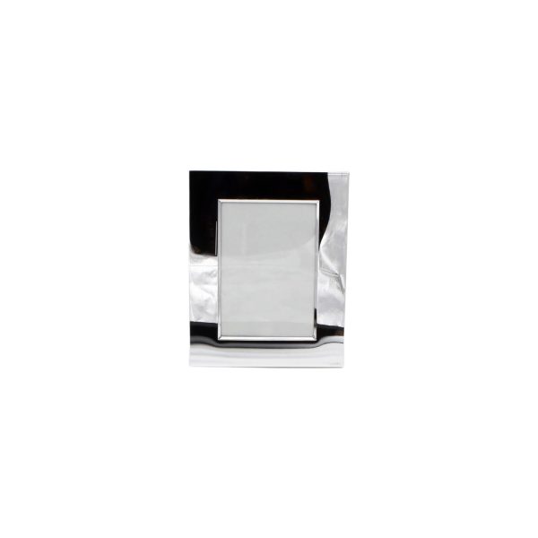 Small Smooth Rectangular Silver Frame