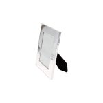 Cornice Rettangolare Argento Liscia