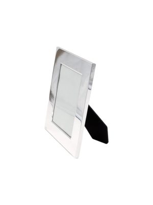 Smooth Silver Rectangular Frame
