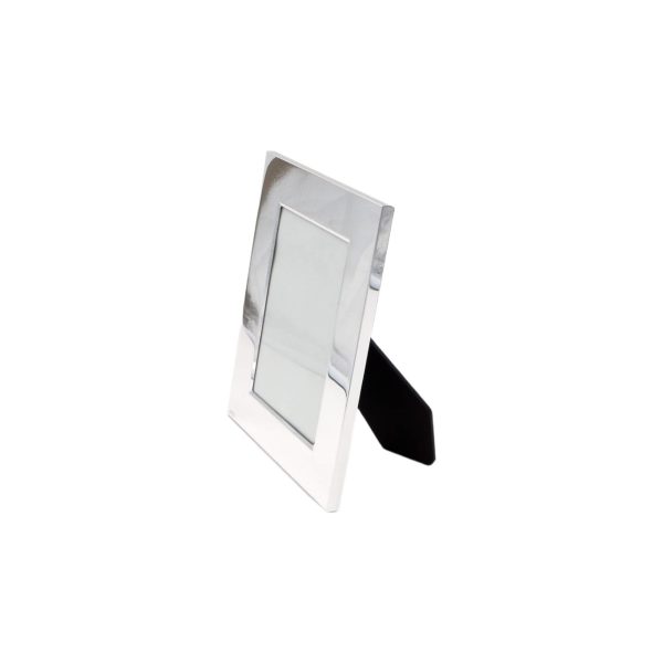 Cornice Rettangolare Argento Liscia