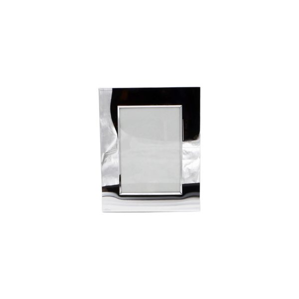 Cornice Rettangolare Argento Liscia