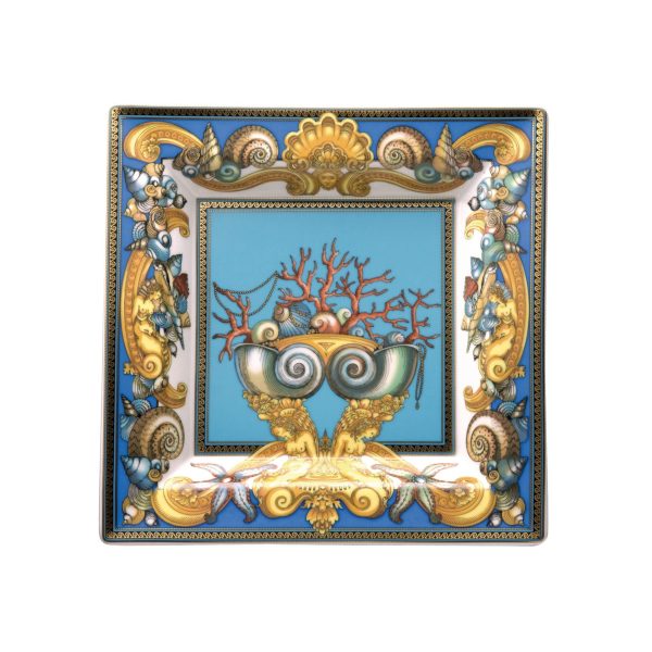 Pocket emptier plate 22cm le trésor de la mer