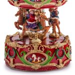 Christmas Carousel Music Box