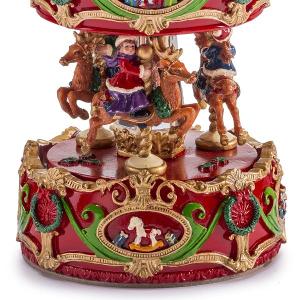 Christmas Carousel Music Box