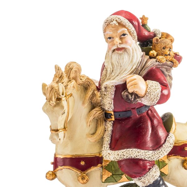 Santa Claus on Horseback Music Box