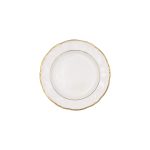 Piatto Frutta Ornato doppio filo Oro